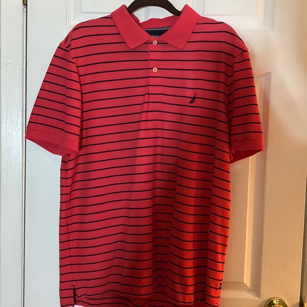 Nautica men’s golf polo deck shirt.Size XL. NWOT